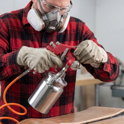 Краскораспылитель HP пневмат. с нижним бачком V= 1 л, сопло диаметром 1.8 мм Matrix по ценам производителя в Челябинске с доставкой по всей России