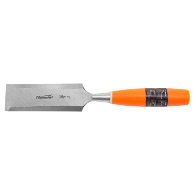 Стамеска, 38 мм, плоская, пластиковая рукоятка Sparta по ценам производителя в Челябинске с доставкой по всей России