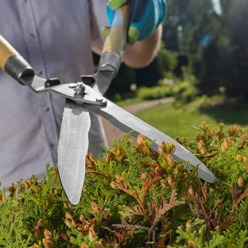 Кусторез, 520 мм, волнистые лезвия, деревянные рукоятки, Palisad по ценам производителя в Челябинске с доставкой по всей России