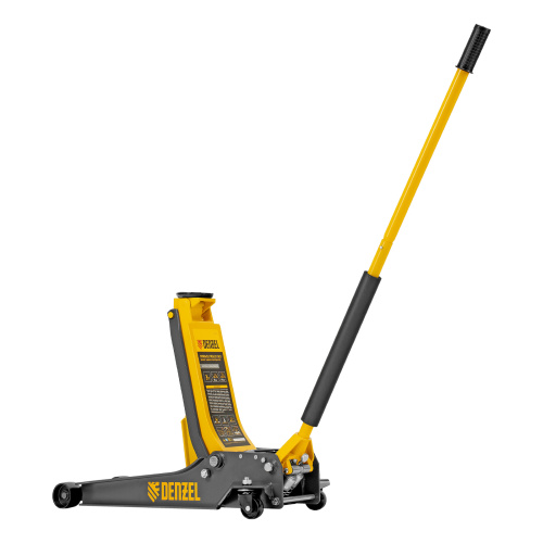 Домкрат гидравлический подкатной, 3 т, 85-610 мм, быстрый подъем, низ. подхват, проф, SUV Denzel по ценам производителя в Челябинске с доставкой по всей России