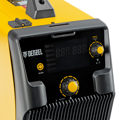 Аппарат инвертор. полуавтомат. cварки IMIG-205SDR, 200 А, ПВ 60%, катушка 5 кг Denzel по ценам производителя в Челябинске с доставкой по всей России