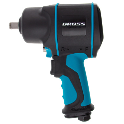 Гайковерт пневматический ударный G1285, 1/2, Twin Hammer, 1220Нм, 6500 об/мин, композитный Gross по ценам производителя в Челябинске с доставкой по всей России