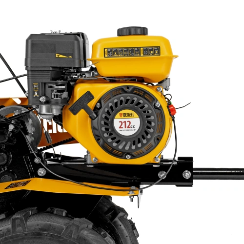 Мотоблок DPT-270S, 7 л.с., ремен.сцеп, фрез 3х4, ШОМ, передачи 2В/1Н Denzel по ценам производителя в Челябинске с доставкой по всей России