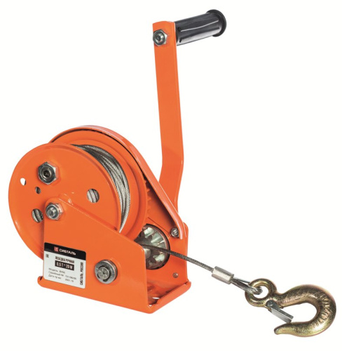 Лебедка барабанная ручная BHW 0,5 т 20 м СибТаль по ценам производителя в Челябинске с доставкой по всей России
