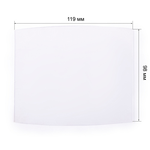 Поликарбонатное стекло внешнее 119х98мм купить в Москве с доставкой по всей России | ProtosMarket.ru