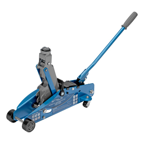 Домкрат гидравлический подкатной 2.5 т, с фиксатором, Safety Pin, 140-385 мм Stels по ценам производителя в Челябинске с доставкой по всей России