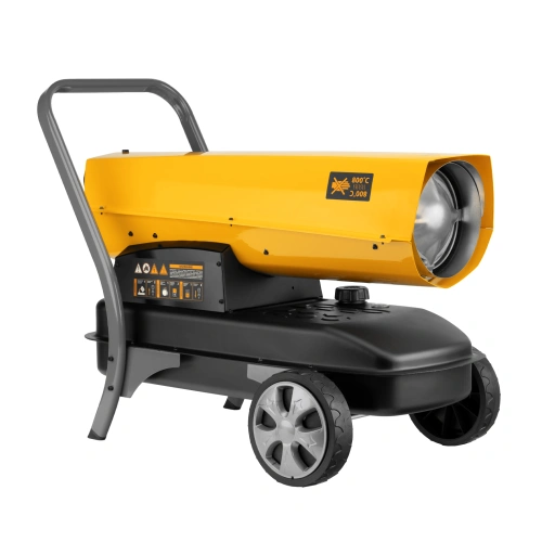 Дизельная тепловая пушка DHG-45i, 45 кВт, 1000 м3/ч, прямой нагрев, электронный термостат Denzel по ценам производителя в Челябинске с доставкой по всей России