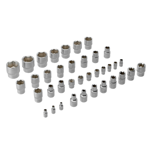 Набор инструментов, 1/2", 1/4", CrV, S2, пластиковый кейс, 122 предмета Denzel по ценам производителя в Челябинске с доставкой по всей России