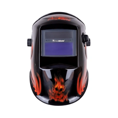 Маска сварщика КОРУНД-2 "пламя" (ф-р 7100V) без коробки по ценам производителя в Челябинске с доставкой по всей России