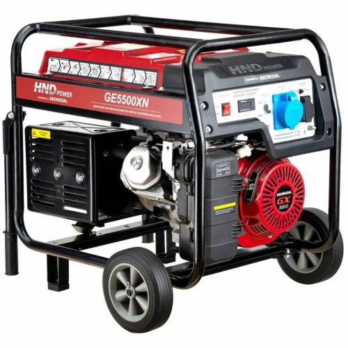 Генератор бензиновый HND GE 5500 XN купить в Москве с доставкой по всей России | ProtosMarket.ru
