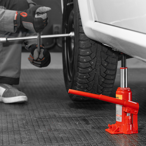 Домкрат гидравлический бутылочный 5 т, h подъема 180-340 мм Sparta Compact по ценам производителя в Челябинске с доставкой по всей России