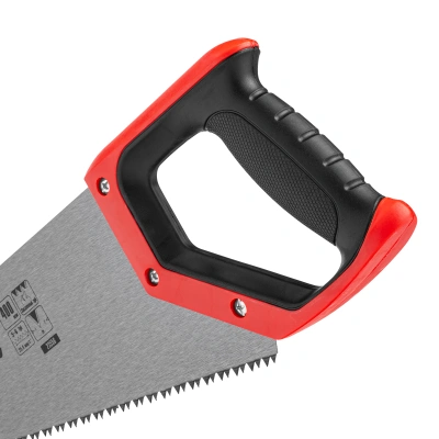 Ножовка по дереву, 400 мм, зуб 2D, каленый крупный зуб 5-6 TPI, двухкомпонентная рукоятка Matrix по ценам производителя в Челябинске с доставкой по всей России