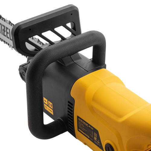 Пила цепная электрическая EDS-2200, 2.2 кВт,продольная, шина 45 см, шаг 3/8, паз 1.3 мм, 62 звена Denzel по ценам производителя в Челябинске с доставкой по всей России