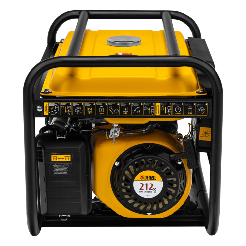 Генератор бензиновый PS 25, 2.5 кВт, 230 В, 15 л, ручной стартер Denzel по ценам производителя в Челябинске с доставкой по всей России