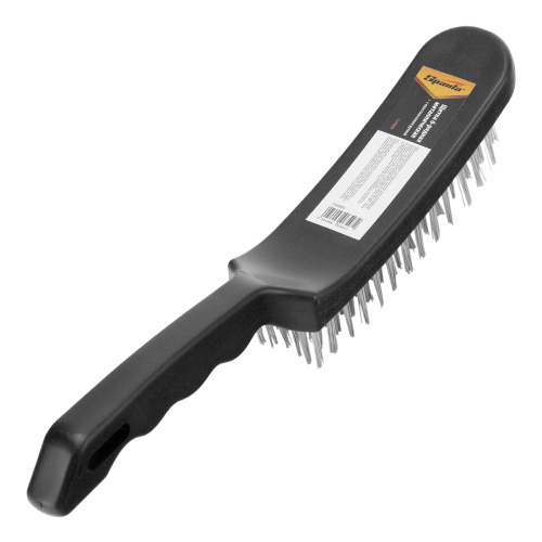 Щетка шестирядная металлическая с пластмассовой ручкой Sparta по ценам производителя в Челябинске с доставкой по всей России