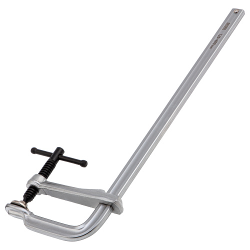 Струбцина F-образная, 120x400мм, кованая Denzel по ценам производителя в Челябинске с доставкой по всей России