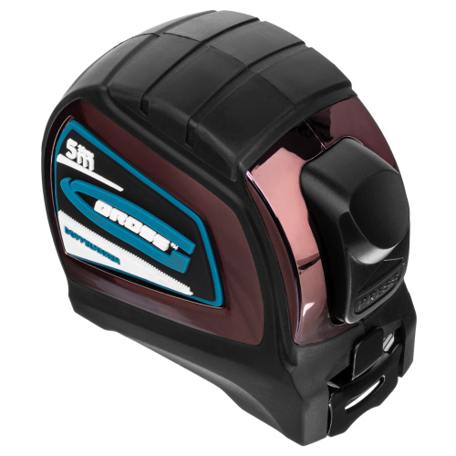 Рулетка "Doppelhaken",5 м x 25 мм,двухсторонний зацеп,Нейлон,двусторонняя шкала,автоматическая фиксация Gross по ценам производителя в Челябинске с доставкой по всей России