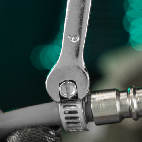 Ключ комбинированный, 6 мм, CrV, матовый хром Stels по ценам производителя в Челябинске с доставкой по всей России