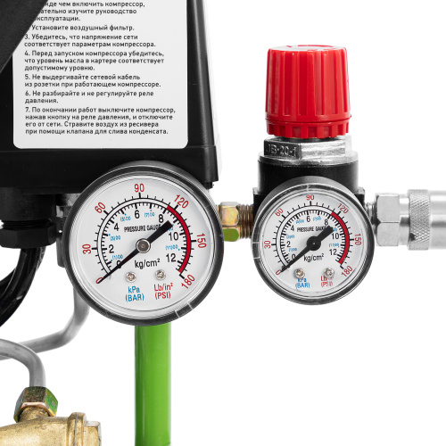 Компрессор воздушный КК-1100/22, 1, 1 кВт, 135 л/мин, 22 л, прямой привод, масляный Сибртех по ценам производителя в Челябинске с доставкой по всей России