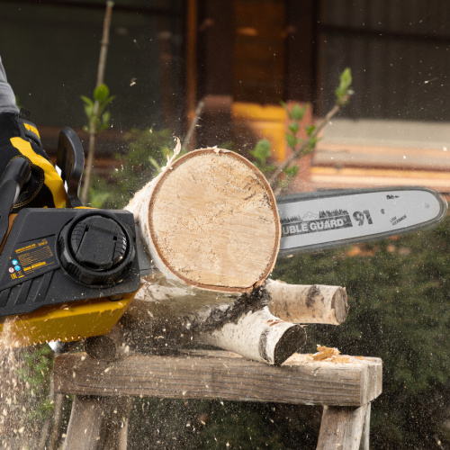 Цепная пила аккумуляторная бесщеточная RCS400-36, Li-ion, 36 В, 4 Ач, шина 400 мм Denzel по ценам производителя в Челябинске с доставкой по всей России