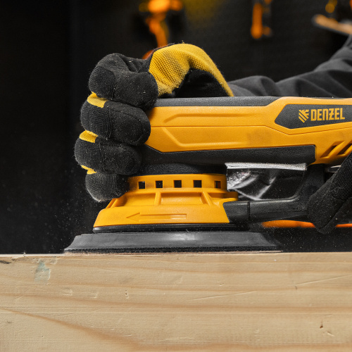 Машина шлифовальная орбитальная бесщет OS-150-BL, 350 Вт, 4000-10000 об/мин Denzel по ценам производителя в Челябинске с доставкой по всей России