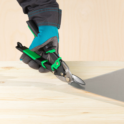 Ножницы по металлу "Piranha", 250 мм, прямой и правый рез, сталь СrMo, двухкомпонентные рукоятки Gross по ценам производителя в Челябинске с доставкой по всей России