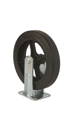 Колесо большегрузное неповоротное FCd 85 250 мм обрезиненное (N) по ценам производителя в Челябинске с доставкой по всей России