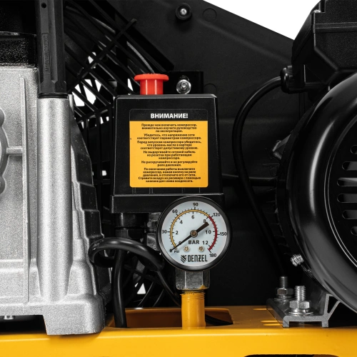 Компрессор воздушный рем. привод BCI 2200/100, 2,2 кВт, 100 литров, 420 л/мин Denzel по ценам производителя в Челябинске с доставкой по всей России