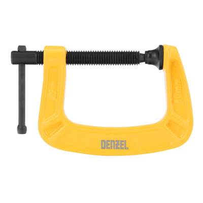 Струбцина G-образная, усиленная, 50 мм Denzel по ценам производителя в Челябинске с доставкой по всей России