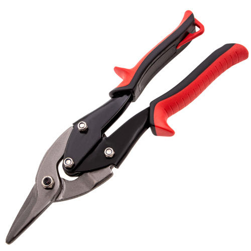 Ножницы по металлу, 250 мм, левые, обрезиненные рукоятки Matrix по ценам производителя в Челябинске с доставкой по всей России