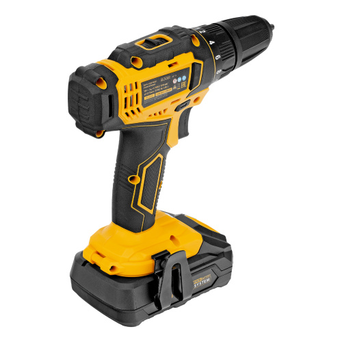 Дрель-шуруповерт аккумуляторная CDL-18-02BM, Li-Ion, 18 В, 2 аккумулятор Denzel по ценам производителя в Челябинске с доставкой по всей России