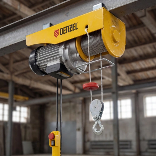 Тельфер электрический TF-1200,1.2 т, 1800 Вт, высота 12 м, 8 м/мин Denzel по ценам производителя в Челябинске с доставкой по всей России