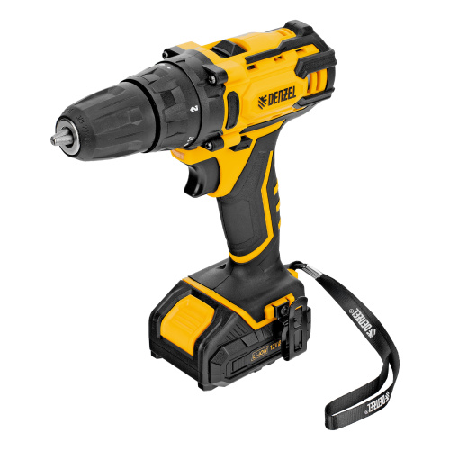 Дрель-шуруповерт аккумуляторная CDL-12-02BM, Li-Ion, 12 В, 2 акк. Denzel по ценам производителя в Челябинске с доставкой по всей России
