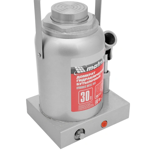 Домкрат гидравлический бутылочный, 30 т, высота подъема 260-415 мм Matrix купить в Москве с доставкой по всей России | ProtosMarket.ru