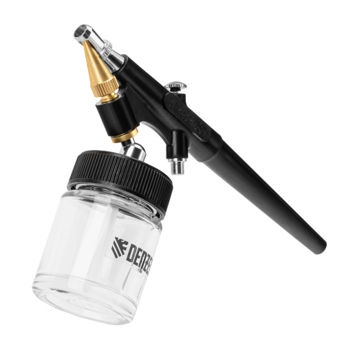 Аэрограф с нижним бачком AB2, 0,8 мм, 22 мл, 11 л/мин Denzel по ценам производителя в Челябинске с доставкой по всей России