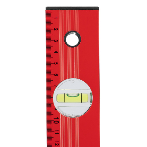 Уровень алюминиевый, 1500 мм, 3 глазка, красный, линейка Matrix по ценам производителя в Челябинске с доставкой по всей России