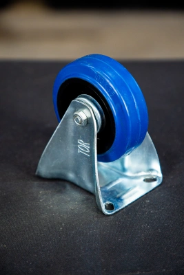 Колесо неповоротное резина FRCL 42 100 мм (N) по ценам производителя в Челябинске с доставкой по всей России