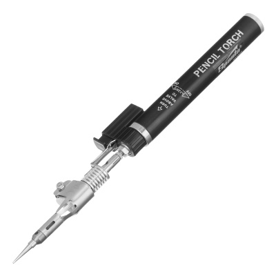 Горелка газовая, тип "Карандаш" c пьезоподжигом + 4 насадки для пайки, 200 мм Sparta по ценам производителя в Челябинске с доставкой по всей России