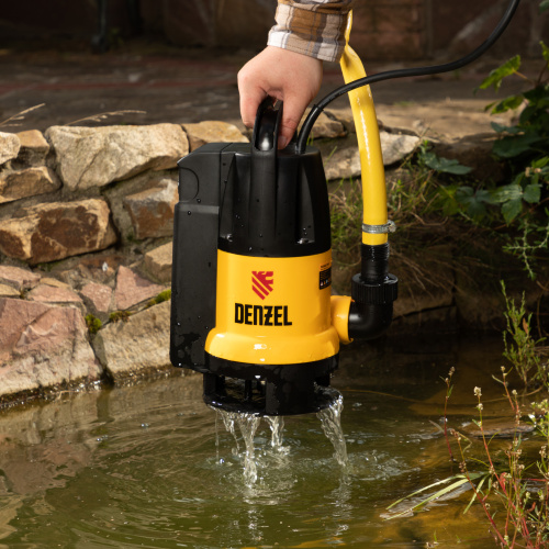 Дренажный насос DP800A, 800 Вт, подъем 5 м, 13000 л/ч Denzel по ценам производителя в Челябинске с доставкой по всей России