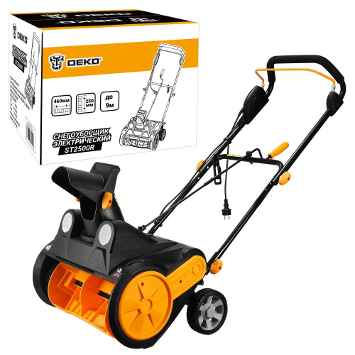 Снегоуборщик электрический DEKO ST2500R, 46см, 2500Вт, 2 фары по ценам производителя в Челябинске с доставкой по всей России