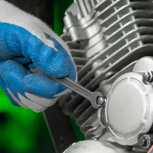 Набор ключей рожковых, 6 - 24 мм, 8 шт., CrV, фосфатированные Сибртех по ценам производителя в Челябинске с доставкой по всей России