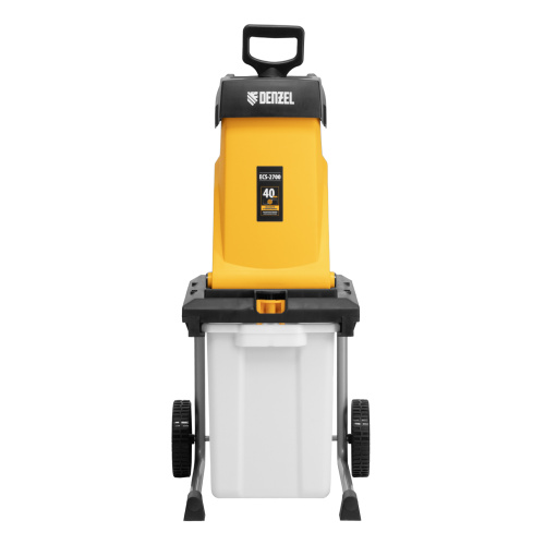 Измельчитель садовый электрический ECS-2700, 2700 Вт, 40 мм Denzel по ценам производителя в Челябинске с доставкой по всей России