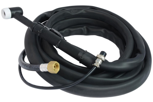 Горелка сварочная TIG  с газовым охлаждением WP-17 (2-pin, 4м) / Torch for TIG welding по ценам производителя в Челябинске с доставкой по всей России