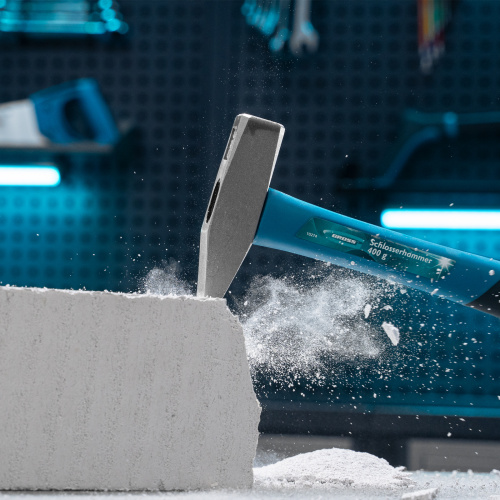 Молоток слесарный, 400 г, квадратный боек, фибергласовая обрезиненная рукоятка Gross по ценам производителя в Челябинске с доставкой по всей России