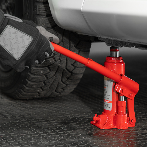 Домкрат гидравлический бутылочный, 4 т, h подъема 180–320 мм Sparta Compact по ценам производителя в Челябинске с доставкой по всей России