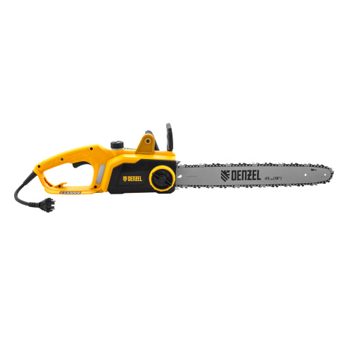 Пила цепная электрическая EDS-2200P, 2.2 кВт,поперечная, шина 45 см, шаг 3/8, паз 1.3 мм, 63 звена Denzel по ценам производителя в Челябинске с доставкой по всей России