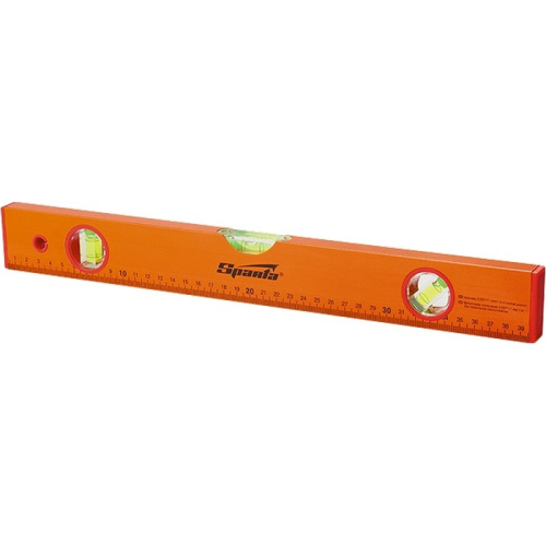 Уровень алюминиевый, 1800 мм, 3 глазка, желтый, линейка Sparta по ценам производителя в Челябинске с доставкой по всей России