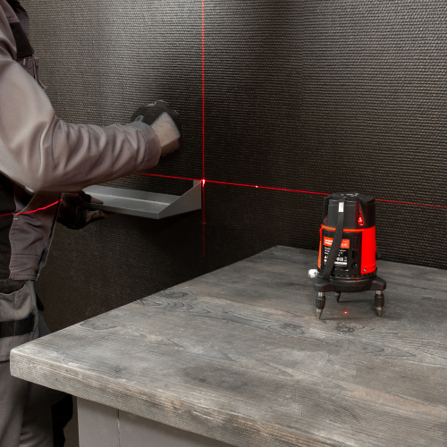 Лазерный уровень CRL-30R, 30 м, красный луч, батарейки, резьба 5/8" MTX по ценам производителя в Челябинске с доставкой по всей России