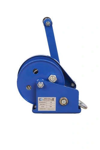 Лебедка ручная барабанная  с тросом  810кг  10м стальной корпус TOR BHW по ценам производителя в Челябинске с доставкой по всей России