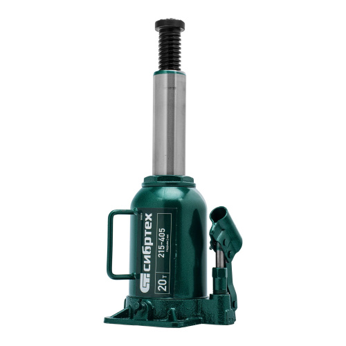 Домкрат гидравлический бутылочный, 20 т, 215-405 мм Сибртех по ценам производителя в Челябинске с доставкой по всей России